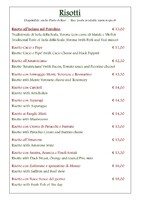 MENU :: Risotteria Melotti a Roma